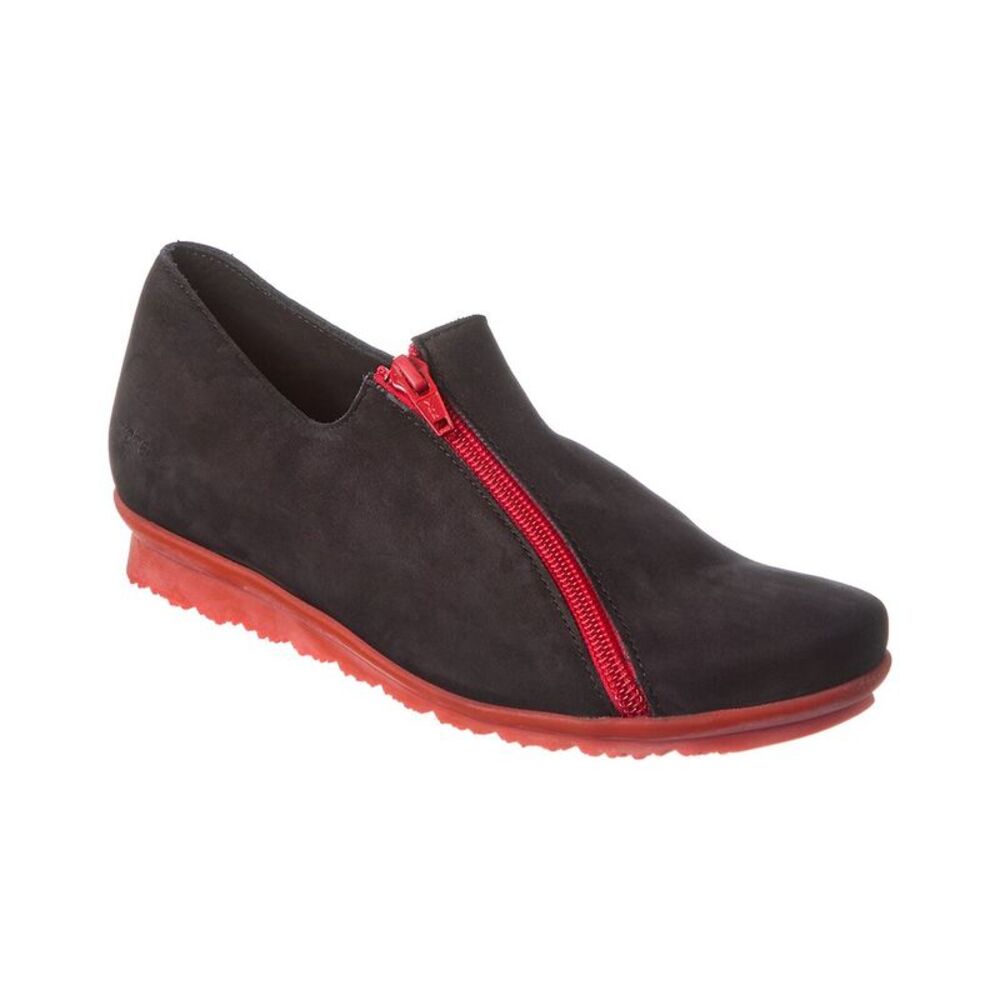 Arche Barway Leather Sneaker, Black